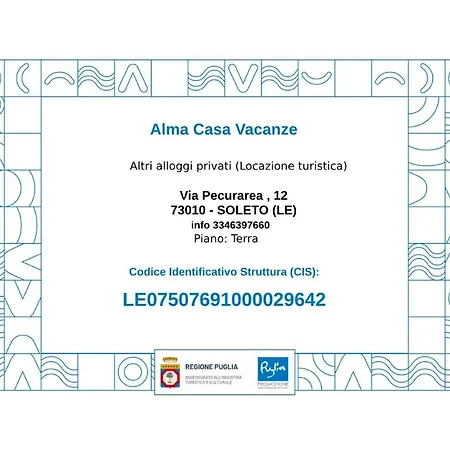 New Alma Salento Villa Soleto